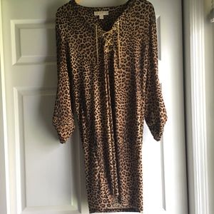 Animal print dress